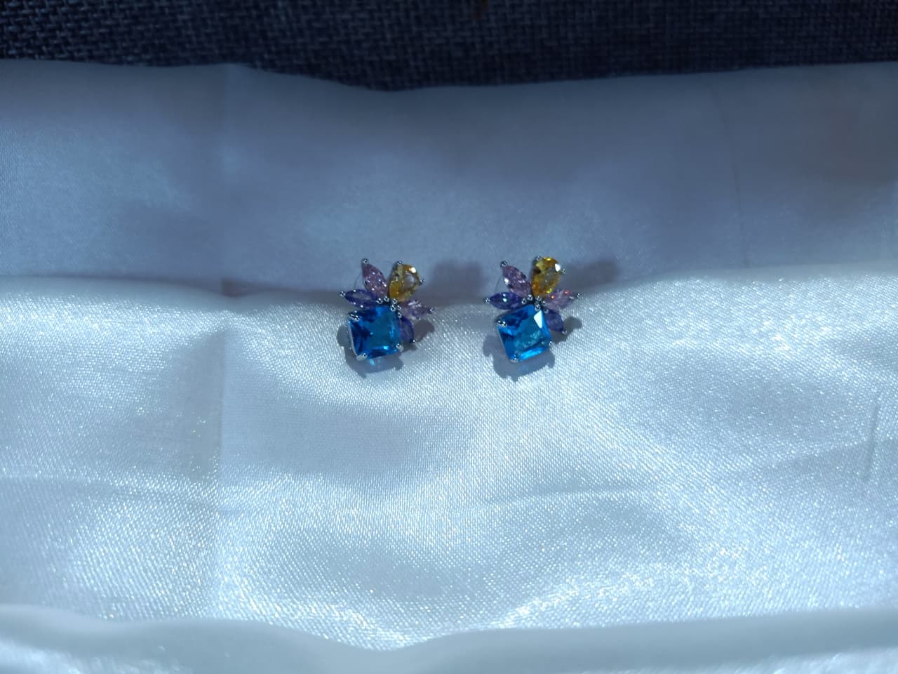 Aurora Crystal Bloom Earrings